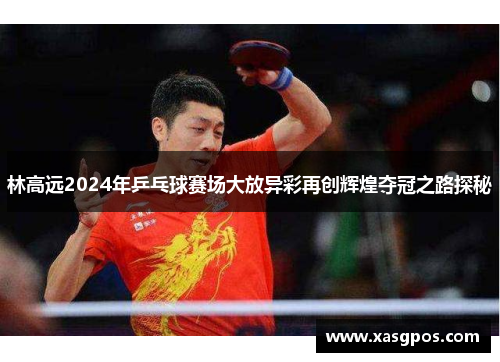 林高远2024年乒乓球赛场大放异彩再创辉煌夺冠之路探秘