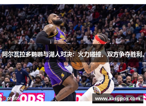 阿尔瓦拉多鹈鹕与湖人对决：火力碰撞，双方争夺胜利。